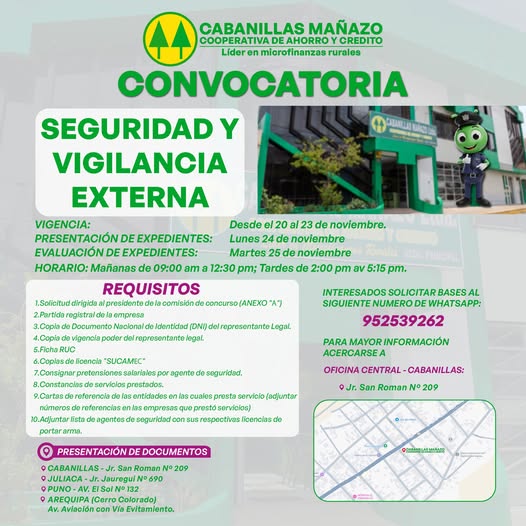 CONVOCATORIA ABIERTA